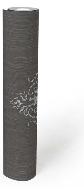 A.S. Création | Vliesová tapeta na stenu Luxury Wallpaper 31945-4 | 0,53 x 10,05 m | šedá, metalická