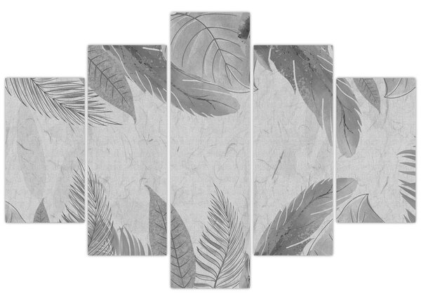 Obraz - Listy (150x105 cm)