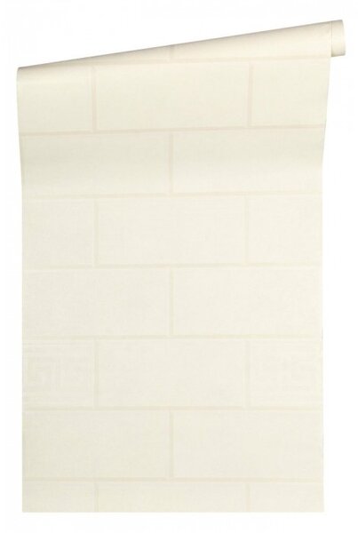 A.S. Création | Vliesová tapeta na stenu Versace 34322-2 | 0,70 x 10,05 m | biela, krémová