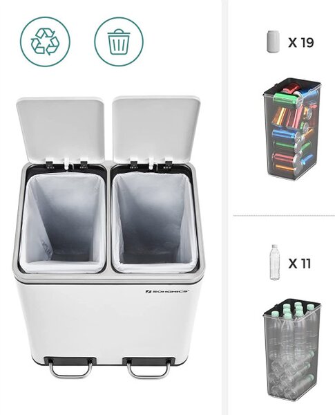 Odpadkový kôš 30l LTB30WT