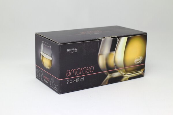 Crystalex poháre Amoroso 340 ml 2 ks