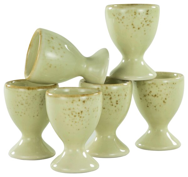 SADA KALÍŠKOV NA VAJÍČKA kamenina keramika 5,5 cm Creatable - Jedálenské sety, Online Only
