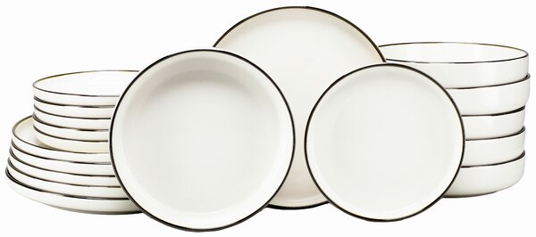 JEDÁLENSKÝ SERVIS, kamenina Creatable - Online Only bytové doplnky, Online Only
