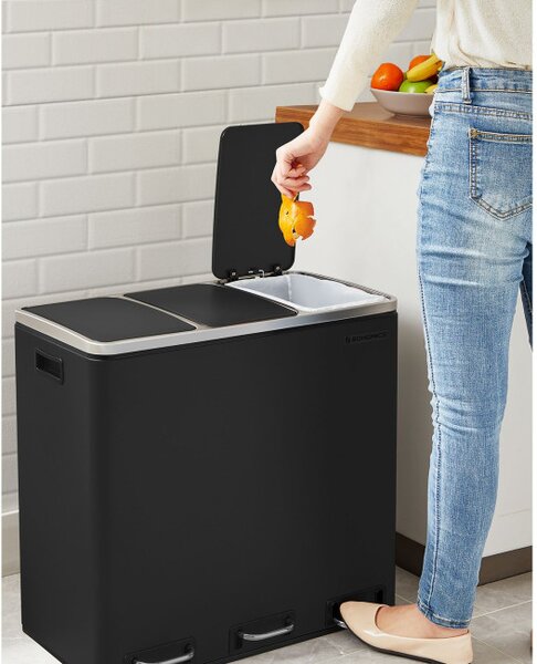 Recyklačný odpadkový kôš LTB54BK