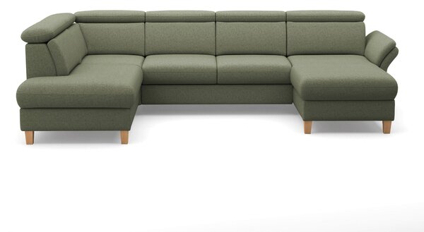 SEDACIA SÚPRAVA, textil, olivovozelená Sit & More - Sedačky, Online Only