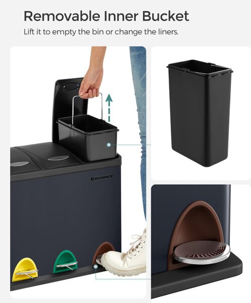 Recyklačný kôš LTB24GS