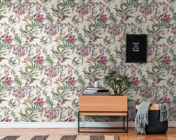 A.S. Création | Vliesová tapeta na stenu Dream Flowery 38178-6 | 0,53 x 10,05 m | viacfarebná