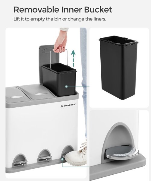 Recyklačný kôš LTB24WT
