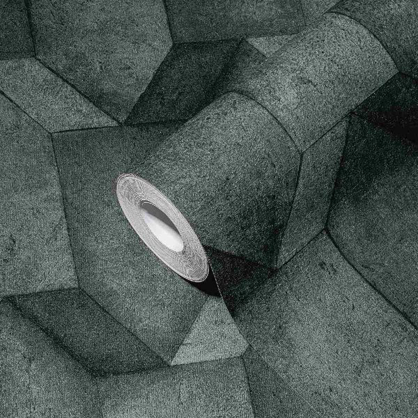A.S. Création | Vliesová tapeta na stenu THE BOS 38827-2 | 0,53 x 10,05 m | čierna, šedá