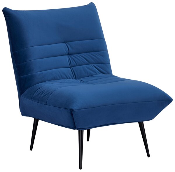KRESLO, textil, modrá MID.YOU - Online Only obývacie izby, Online Only