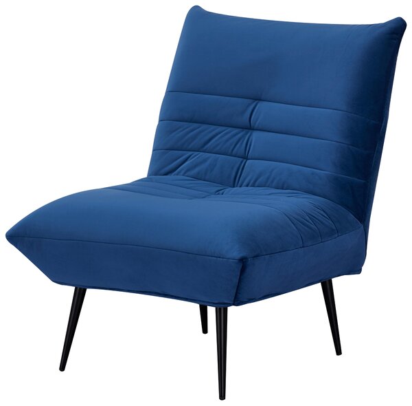 KRESLO, textil, modrá MID.YOU - Online Only obývacie izby, Online Only