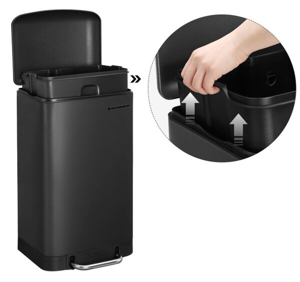 Odpadkový kôš 30 l LTB01BK