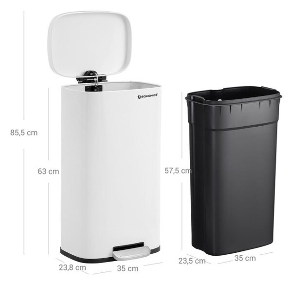 Odpadkový kôš 30 l LTB03WT