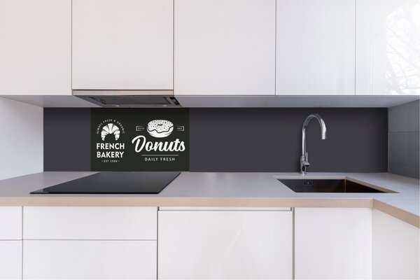 DIMEX | Dibond doska za kuchynskú linku | DBW-06040-223 Pekárske cedule | 60 x 40 cm