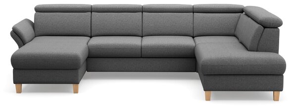 SEDACIA SÚPRAVA, textil, tmavosivá Sit & More - Sedačky, Online Only
