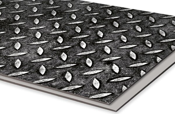 DIMEX | Dibond doska za kuchynskú linku | DBW-08060-068 Kovová plošina | 80 x 60 cm