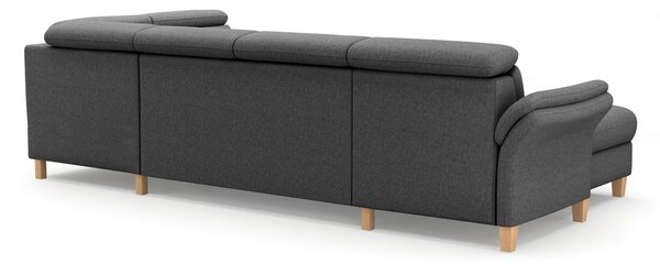 SEDACIA SÚPRAVA, textil, tmavosivá Sit & More - Sedačky, Online Only