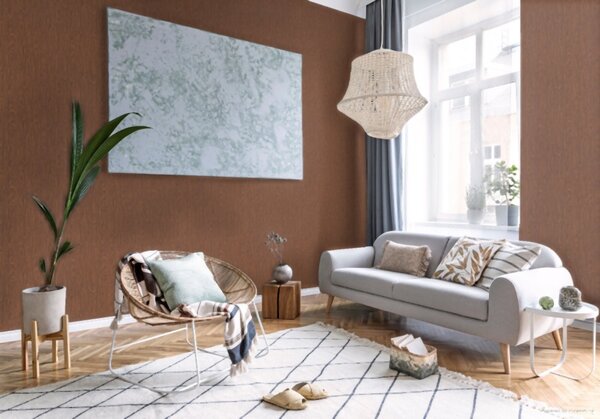 A.S. Création | Vliesová tapeta na stenu Versace 37052-3 | 0,70 x 10,05 m | hnedá, oranžová