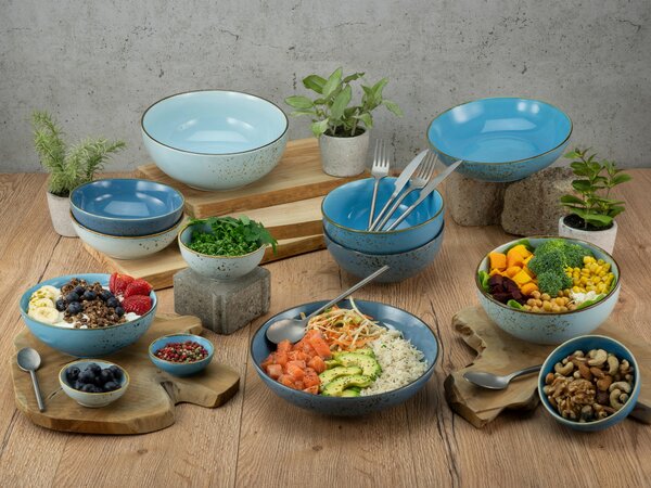 SADA MISIEK NA DIP kamenina keramika 8 cm Creatable - Jedálenské sety, Online Only