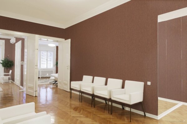 A.S. Création | Vliesová tapeta na stenu Versace 37052-3 | 0,70 x 10,05 m | hnedá, oranžová