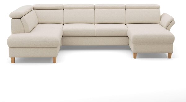 SEDACIA SÚPRAVA, textil, krémová Sit & More - Sedačky, Online Only