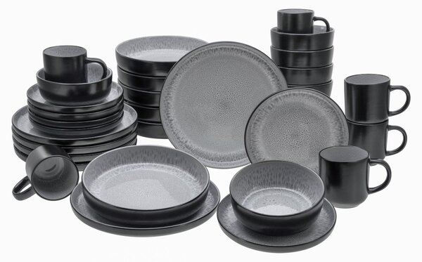 KOMBINOVANÝ SERVIS, 30-dielne, kamenina Creatable - Online Only bytové doplnky, Online Only