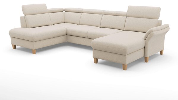 SEDACIA SÚPRAVA, textil, krémová Sit & More - Sedačky, Online Only
