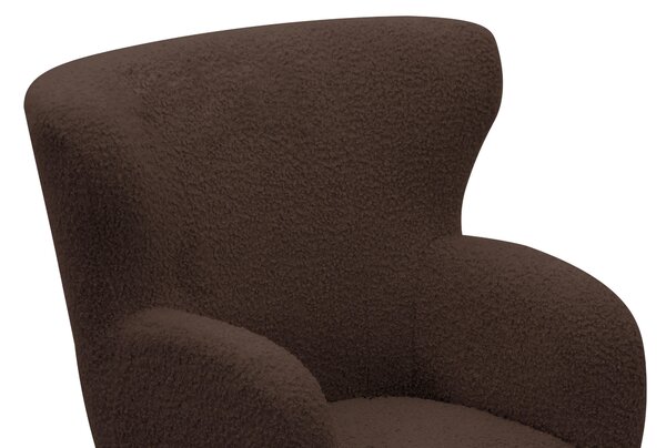 KRESLO, textil, hnedá Livetastic - Online Only obývacie izby, Online Only