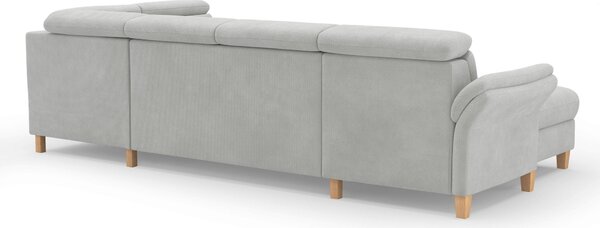 SEDACIA SÚPRAVA, textil, strieborná Sit & More - Sedačky, Online Only