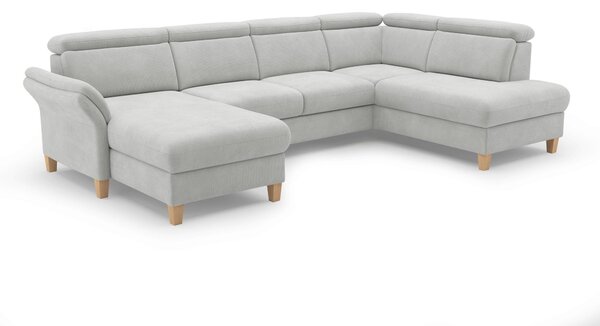 SEDACIA SÚPRAVA, textil, strieborná Sit & More - Sedačky, Online Only
