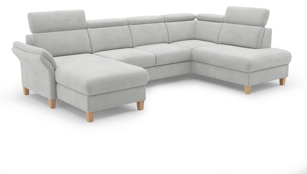 SEDACIA SÚPRAVA, textil, strieborná Sit & More - Sedačky, Online Only