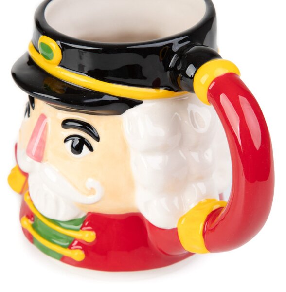 Hrnček NUTCRACKER SHAPE červený 873299 400 ml