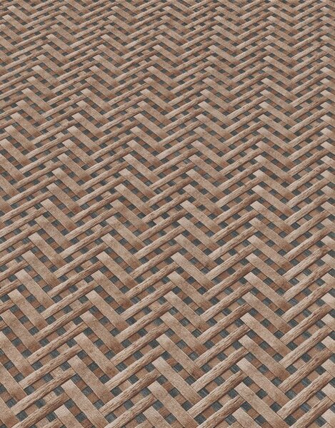 DIMEX | Vliesová tapeta na stenu WPE-901435 | 0,53 x 10,05 m | hnedá, šedá