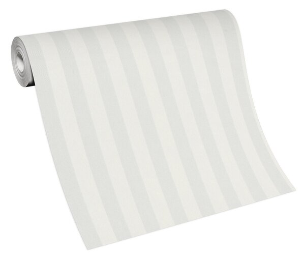 DIMEX | Vliesová tapeta na stenu WPE-901679 | 0,53 x 10,05 m | krémová, šedá, metalická