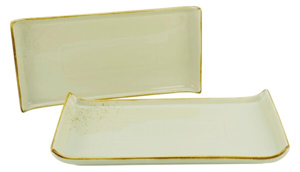 SADA SERVÍROVACÍCH TÁCOK kamenina keramika 16,5/33 cm Creatable - Jedálenské sety, Online Only