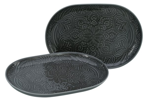 SADA SERVÍROVACÍCH TÁCOK porcelán keramika Creatable - Jedálenské sety, Online Only