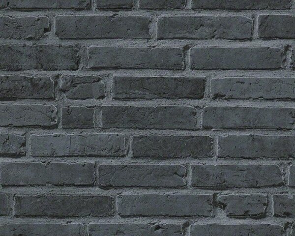 A.S. Création | Vliesová tapeta na stenu Best of Wood & Stone 94283-3 | 0,53 x 10,05 m | šedá