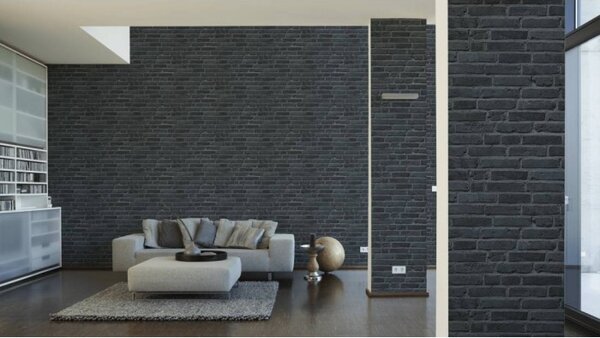 A.S. Création | Vliesová tapeta na stenu Best of Wood & Stone 94283-3 | 0,53 x 10,05 m | šedá