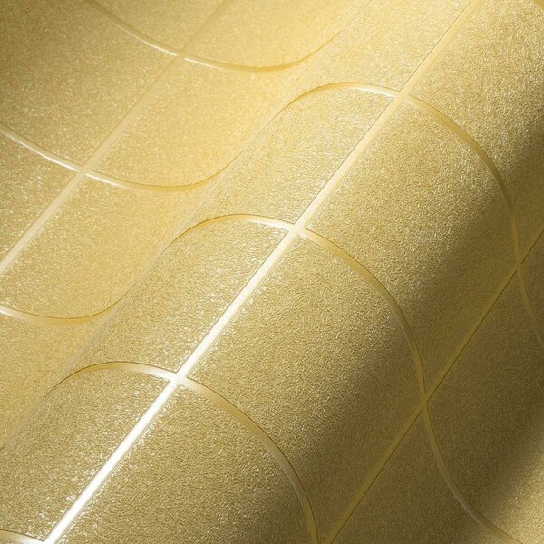 A.S. Création | Vliesová tapeta na stenu Luxury Wallpaper 30672-6 | 0,53 x 10,05 m | zlatá