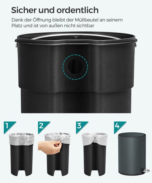 Odpadkový kôš 3L LTB011G02