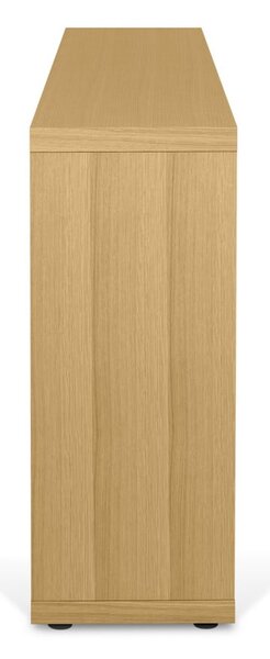 Knižnica v dekore duba v prírodnej farbe 150x83 cm Berlin – TemaHome