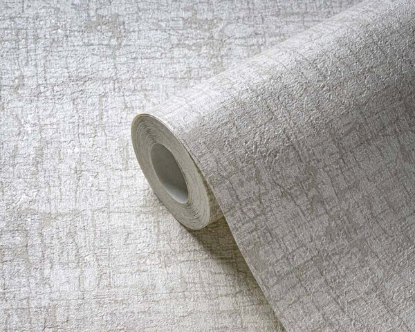 A.S. Création | Vliesová tapeta na stenu Smart Surfaces 39564-1 | 0,53 x 10,05 m | krémová, šedá