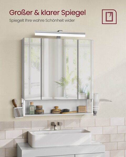 Zrkadlová skrinka BBK126W01