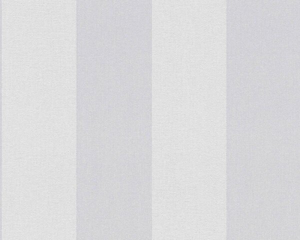 A.S. Création | Vliesová tapeta na stenu Pure Elegance 3979-80 | 0,53 x 10,05 m | šedá, biela