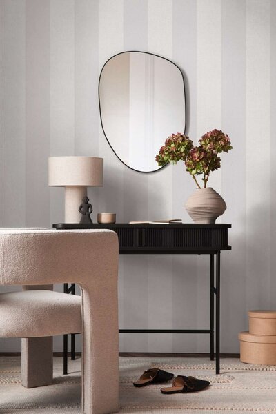 A.S. Création | Vliesová tapeta na stenu Pure Elegance 3979-80 | 0,53 x 10,05 m | šedá, biela