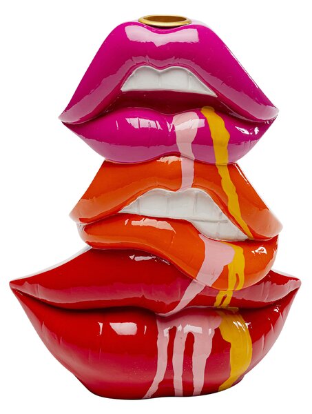 Lips svietnik červený 17 cm