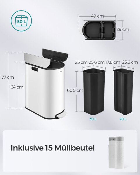 Odpadkový kôš LTB570W02