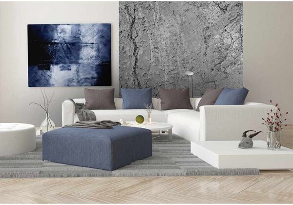 DIMEX | Vliesová fototapeta na stenu Betónová podlaha MS-3-0173 | 225 x 250 cm | šedá