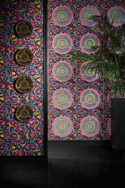A.S. Création | Vliesová tapeta na stenu VERSACE 38705-1 | 0,70 x 10,05 m | viacfarebná