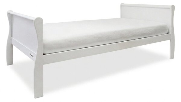 Jednolôžková drevená posteľ Noble Adult Bed 90x200 - biela